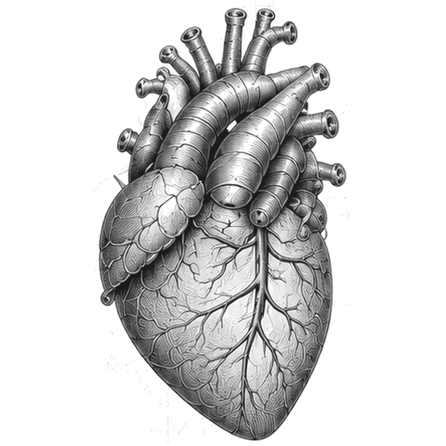 Rycina anatomiczna serca